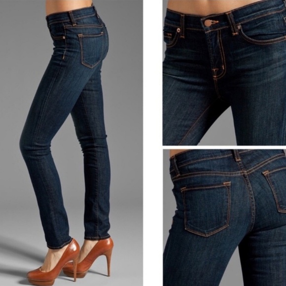 J Brand Dark Vintage mid rise Jean style 812C032 - Picture 1 of 8